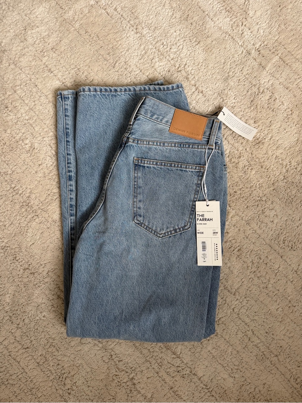 Denim Forum The Farrah Wide Leg